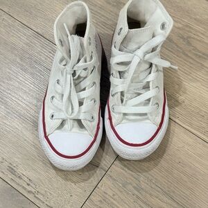 Converse • Chuk Taylor All Star Kids White High-Top Sneakers